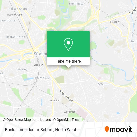 Banks Lane Junior School map