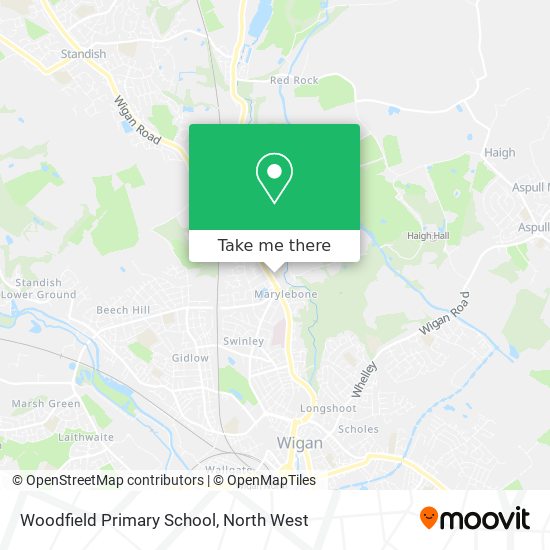 Woodfield Primary School map