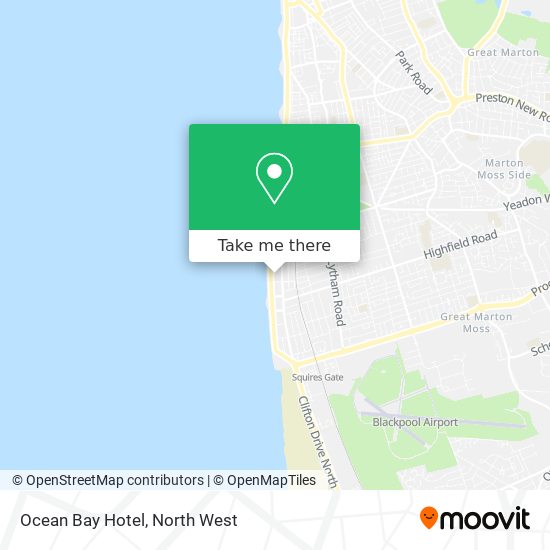 Ocean Bay Hotel map