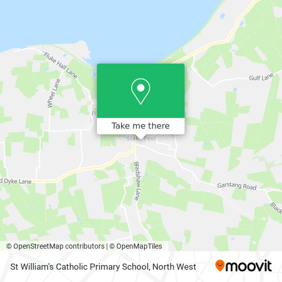 St William's Catholic Primary School map