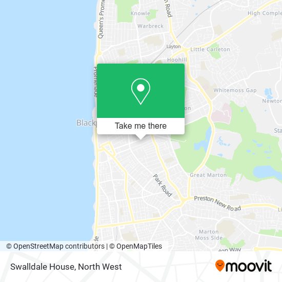 Swalldale House map