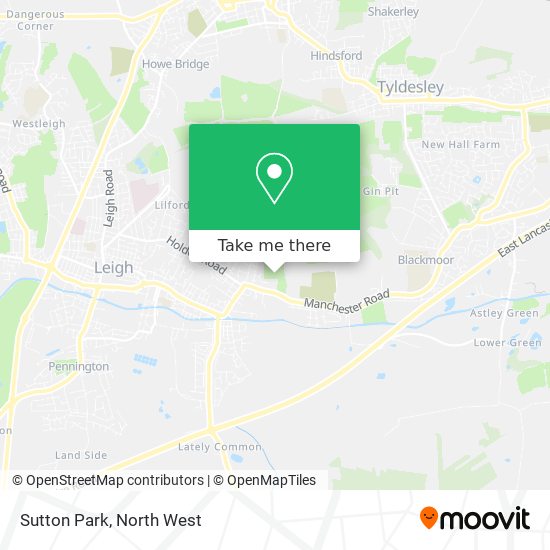 Sutton Park map