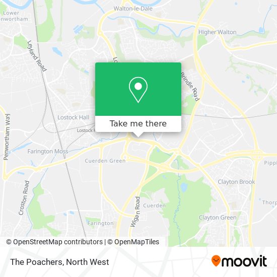 The Poachers map