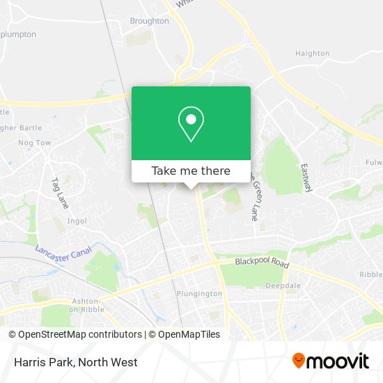 Harris Park map