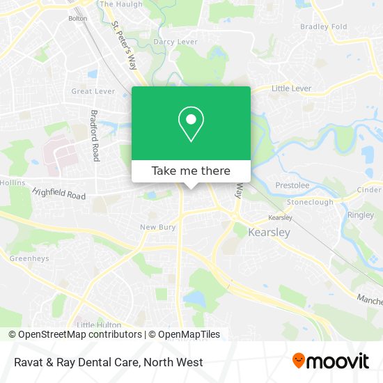 Ravat & Ray Dental Care map