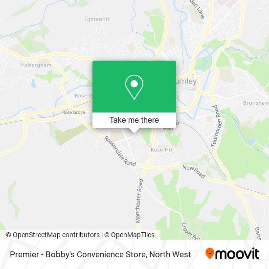 Premier - Bobby's Convenience Store map