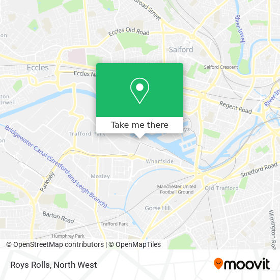 Roys Rolls map