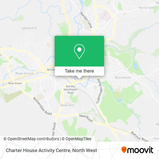 Charter House Activity Centre map