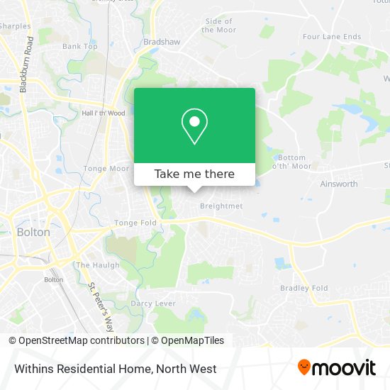 Withins Residential Home map