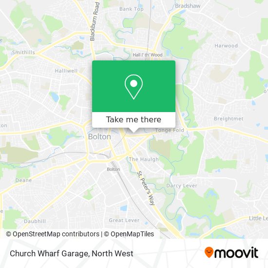 Church Wharf Garage map