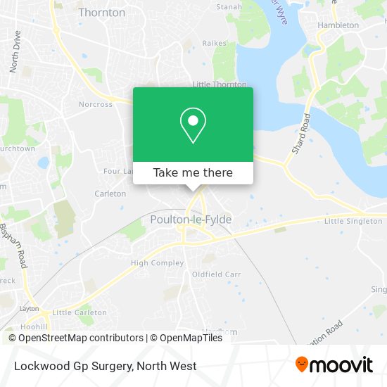 Lockwood Gp Surgery map