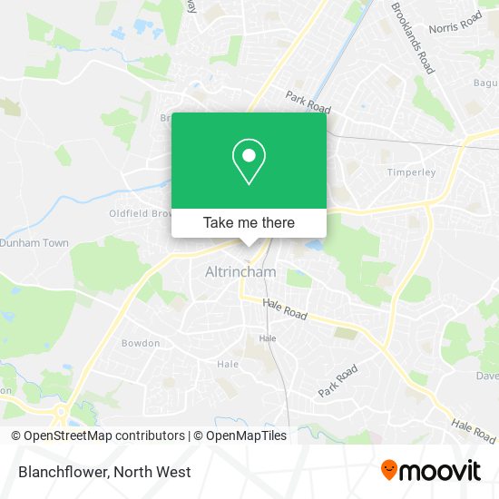 Blanchflower map