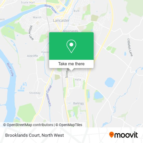 Brooklands Court map