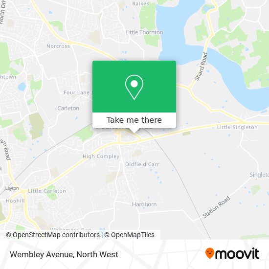 Wembley Avenue map