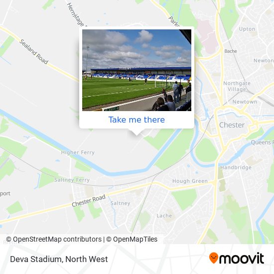 Deva Stadium map