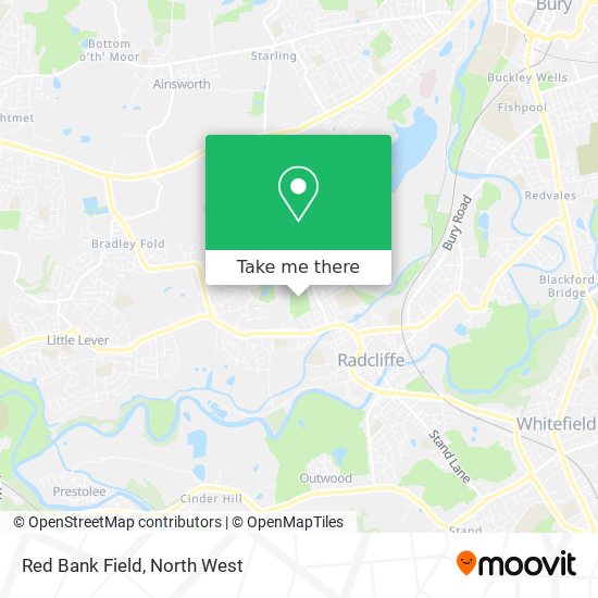 Red Bank Field map