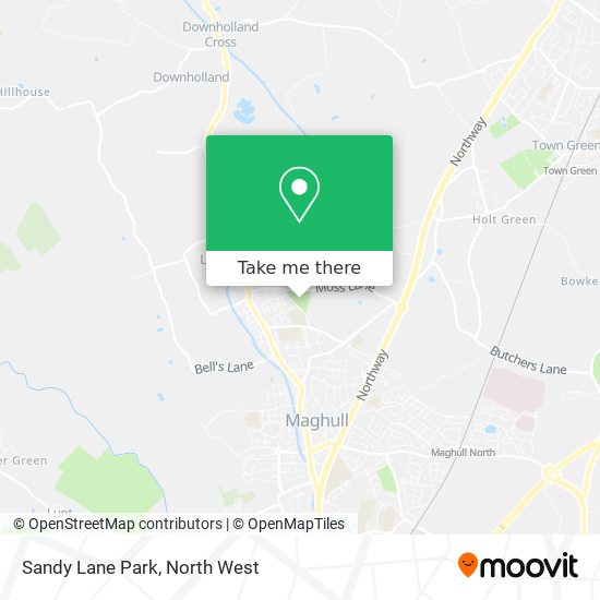 Sandy Lane Park map