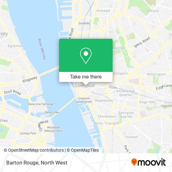 Barton Rouge map