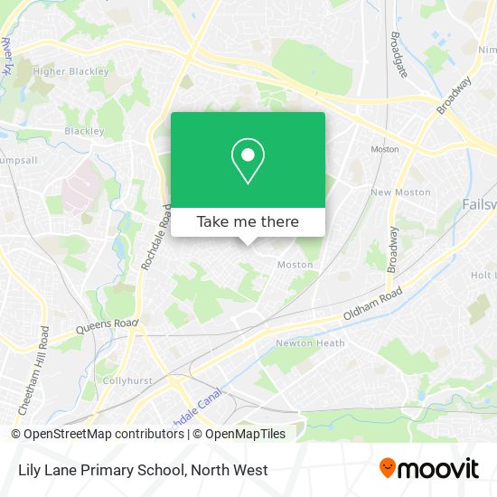 Lily Lane Primary School map