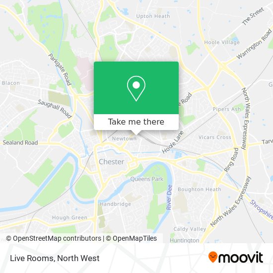 Live Rooms map