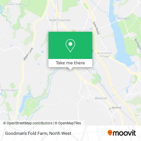 Goodman's Fold Farm map