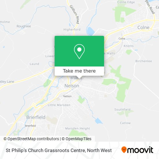 St Philip's Church Grassroots Centre map