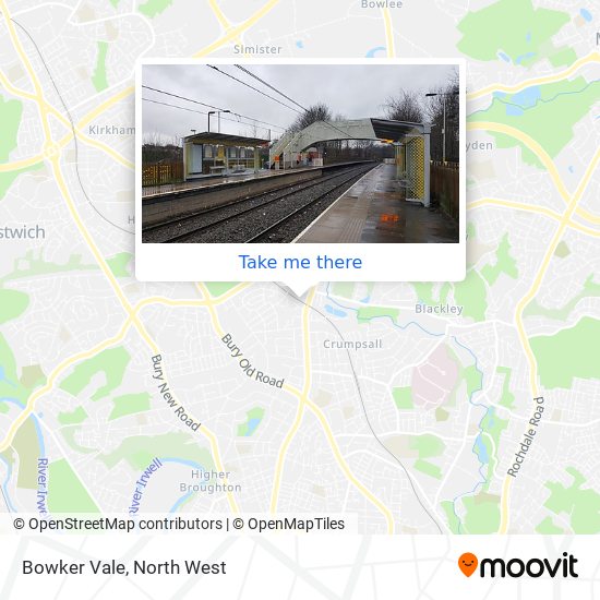 Bowker Vale map