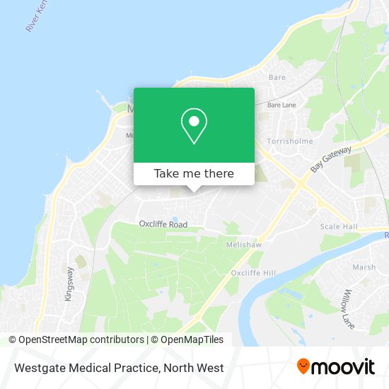 Westgate Medical Practice map