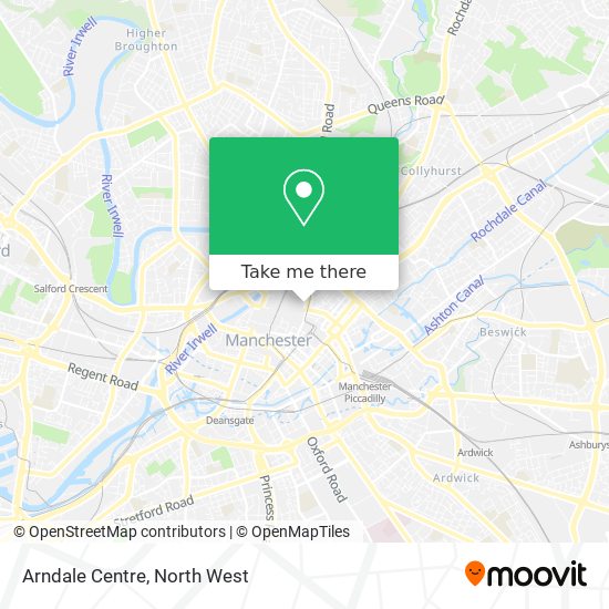 Manchester Arndale: Map - Find Shops Near Me