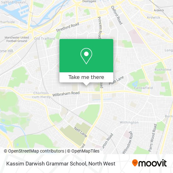 Kassim Darwish Grammar School map