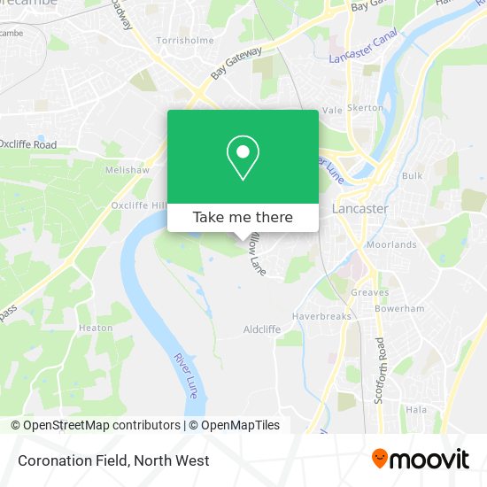 Coronation Field map
