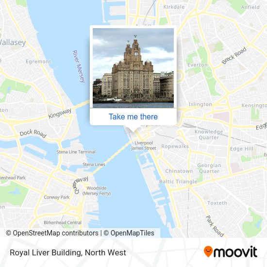 Royal Liver Building map