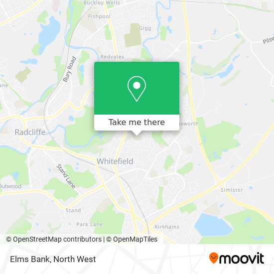 Elms Bank map