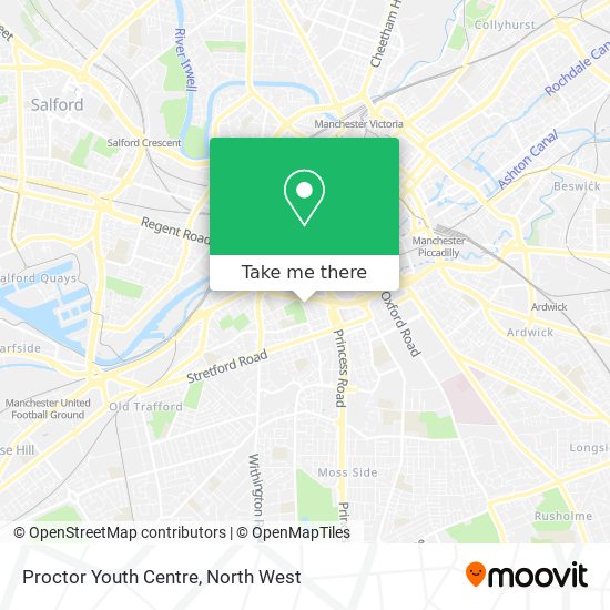 Proctor Youth Centre map