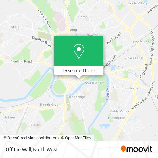 Off the Wall map