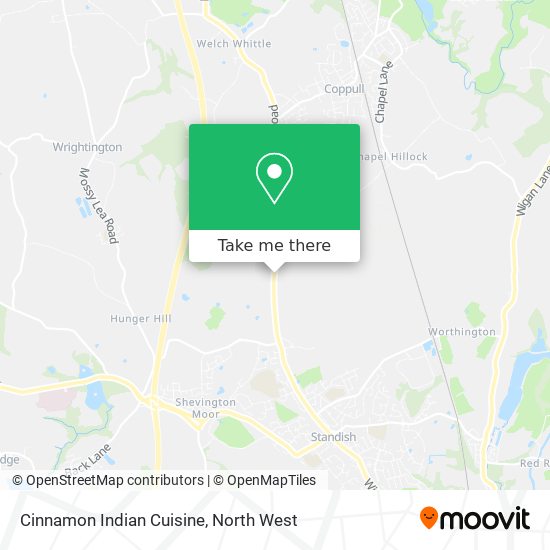 Cinnamon Indian Cuisine map