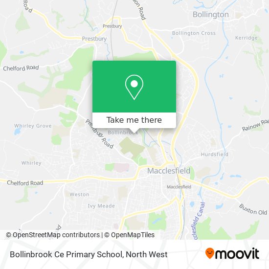 Bollinbrook Ce Primary School map