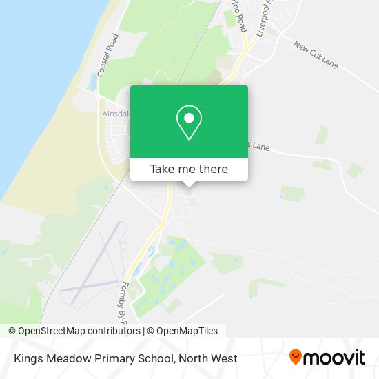 Kings Meadow Primary School map