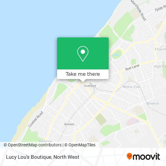 Lucy Lou's Boutique map