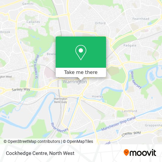 Cockhedge Centre map