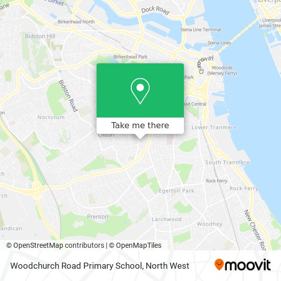 Woodchurch Road Primary School map