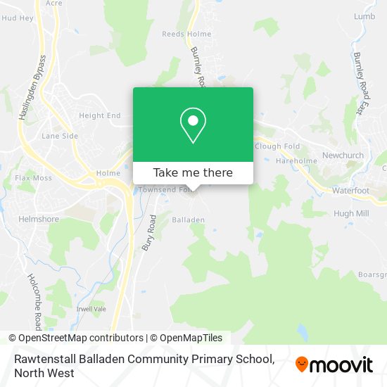 Rawtenstall Balladen Community Primary School map