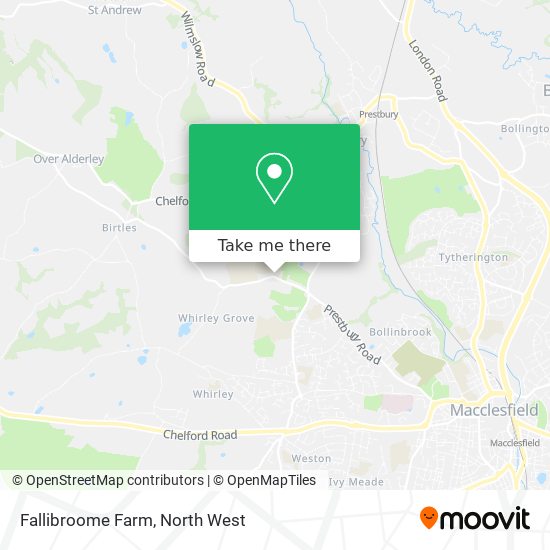 Fallibroome Farm map
