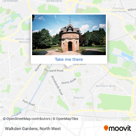 Walkden Gardens map