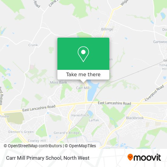 Carr Mill Primary School map