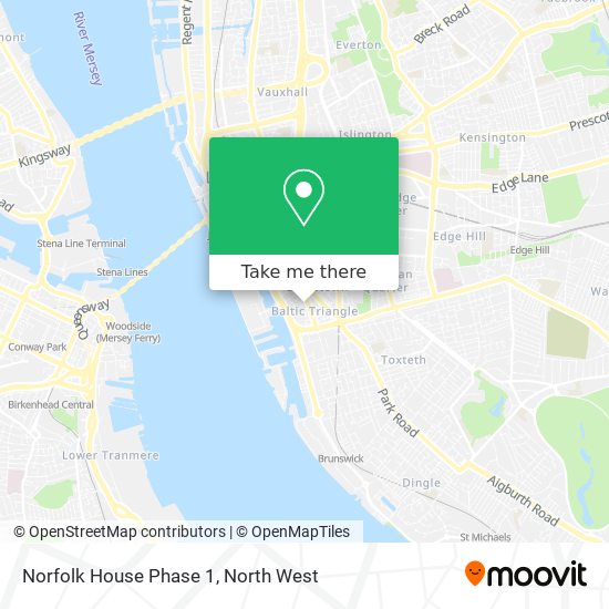 Norfolk House Phase 1 map