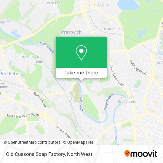 Old Cussons Soap Factory map