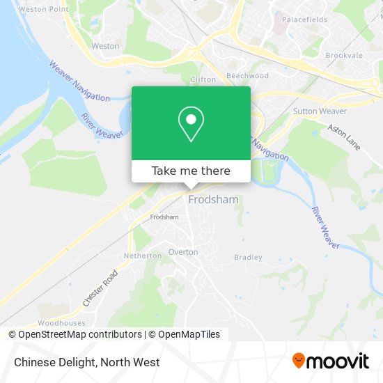 Chinese Delight map