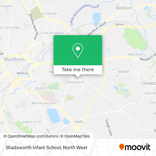 Shadsworth Infant School map