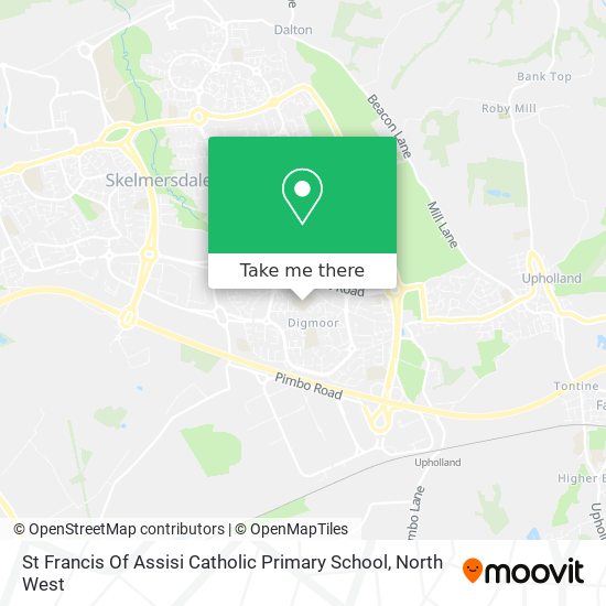 St Francis Of Assisi Catholic Primary School map